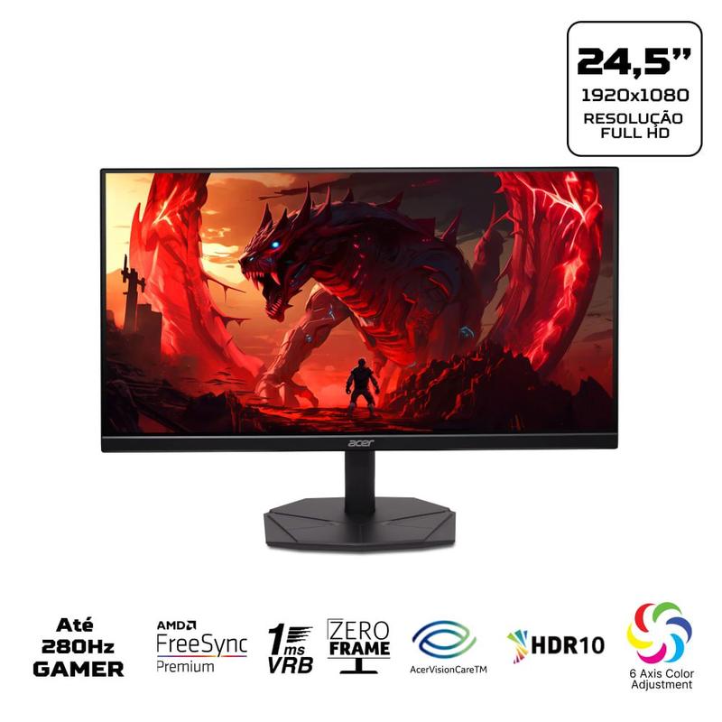 Monitor Gamer Acer Nitro 24.5